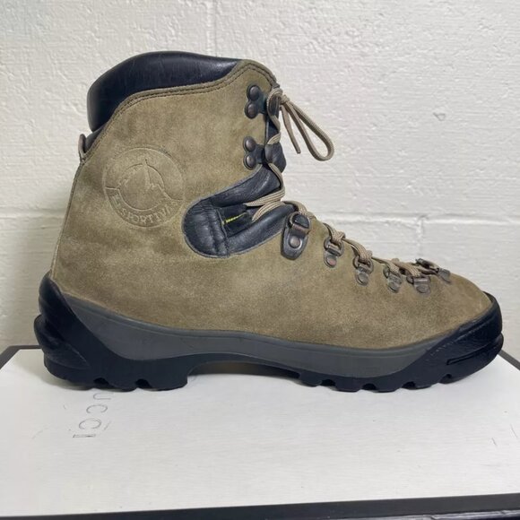 La Sportiva Makalu Mountaineering Ankle Boot Suede Lace up Men's Sz 43.5/US 10.5 - Picture 2 of 10